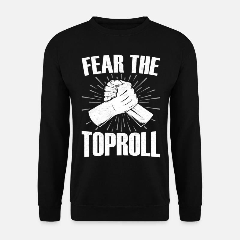 Arm wrestling arm wrestler - Unisex Sweatshirt - black