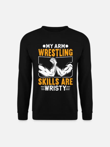 Arm wrestler - Unisex Sweatshirt - black