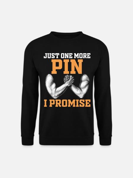 Arm wrestling arm wrestler - Unisex Sweatshirt - black