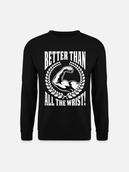 Bras de fer - Sweat-shirt Unisexe - noir