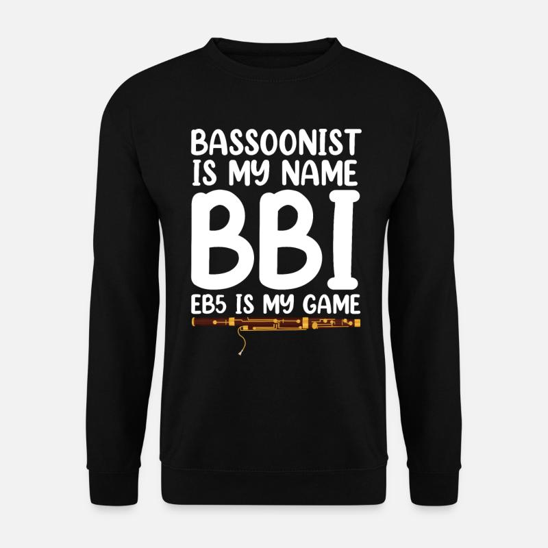 Bassoon - Unisex Sweatshirt - black