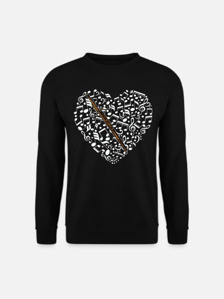Fagott Fagottist - Unisex Pullover - Schwarz
