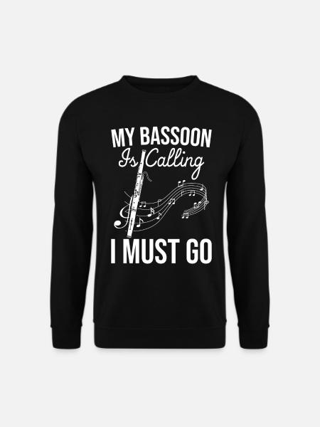 Bassoonist - Unisex Sweatshirt - black