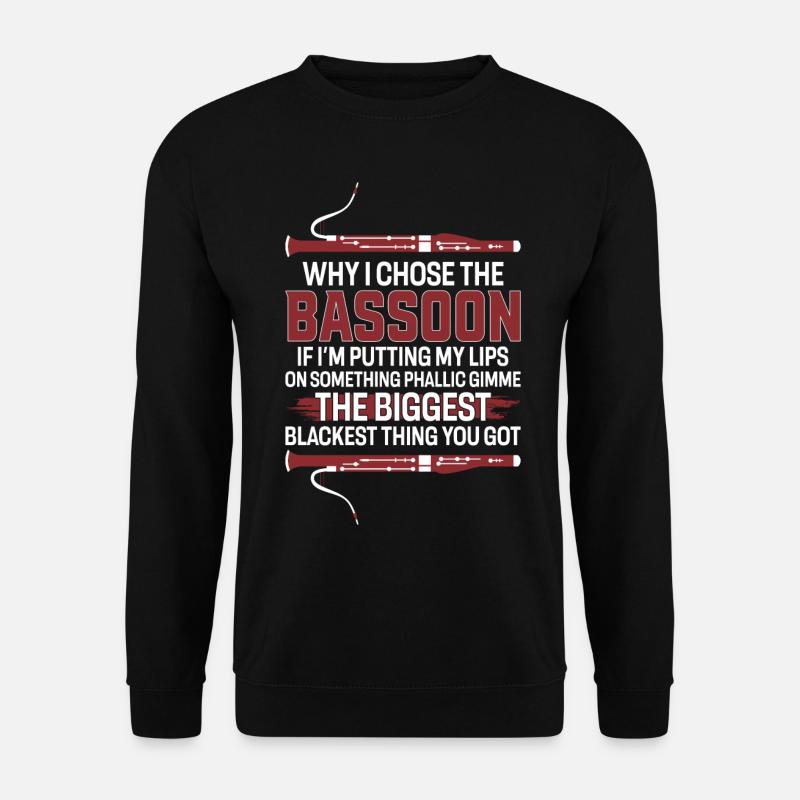 Basson - Sweat-shirt Unisexe - noir