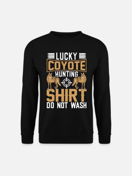 Coyote Hunter Yote - Unisex Sweatshirt - black