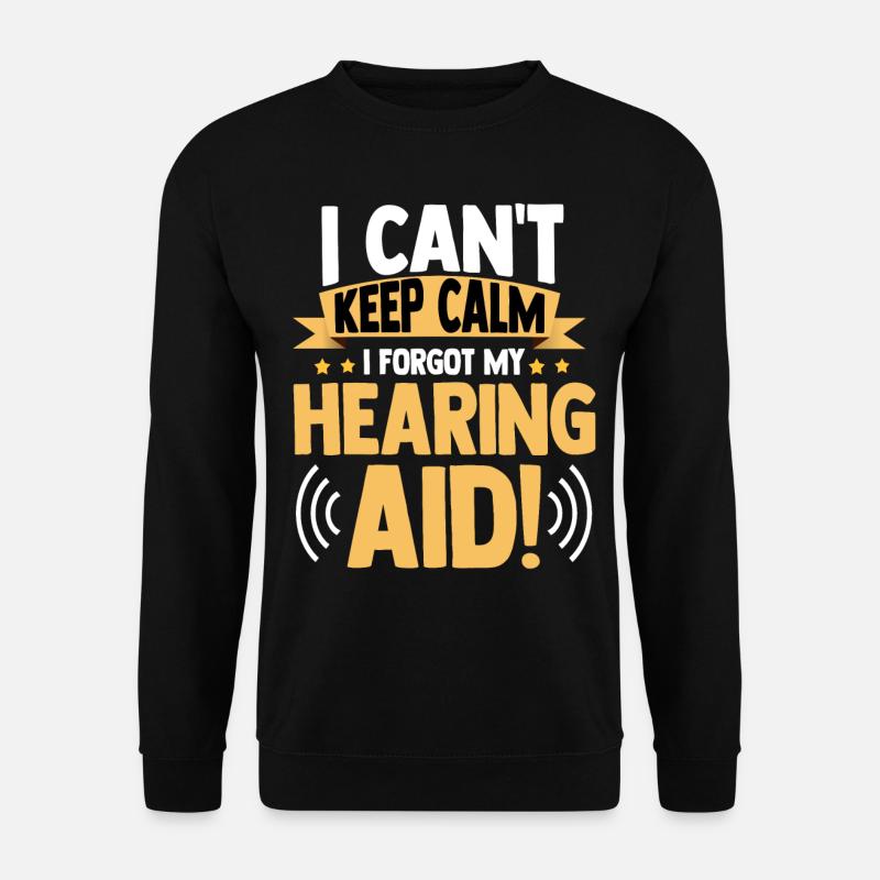 Deaf Pride ASL - Unisex Sweatshirt - black