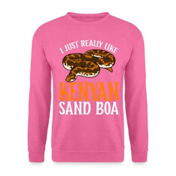 Propriétaires de serpents - Sweat-shirt Unisexe - rose - Devant