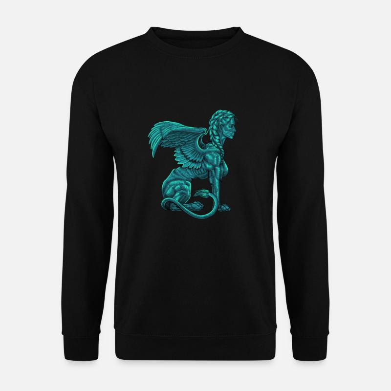Sphinx - Unisex Pullover - Schwarz