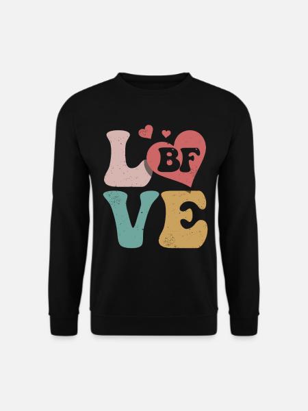 Ami BF - Sweat-shirt Unisexe - noir