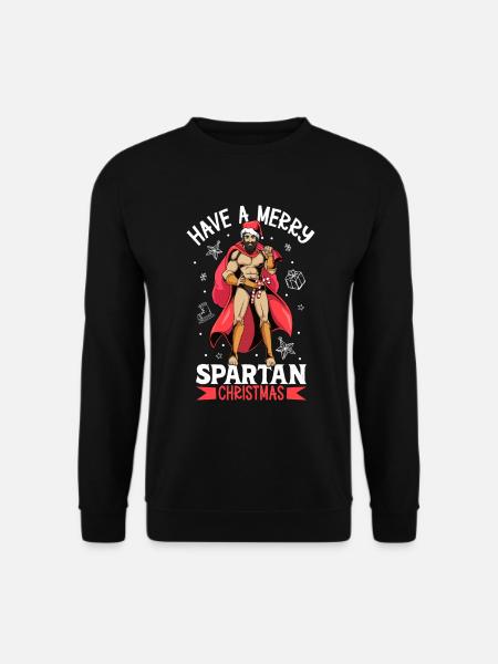 Sparta Christmas - Unisex Sweatshirt - black