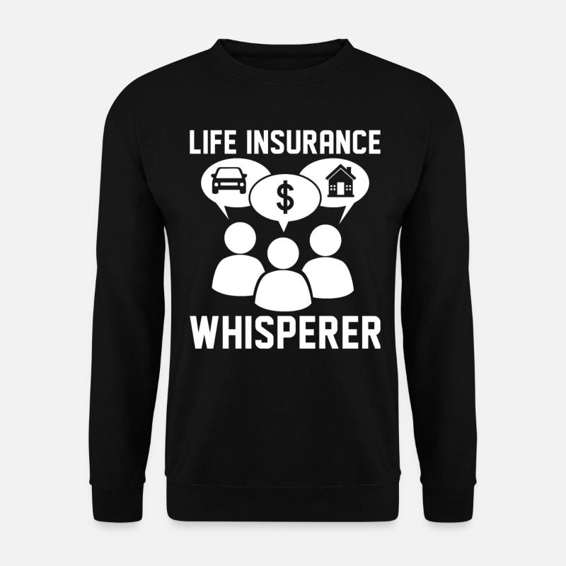 Drôle d’agent courtier - Sweat-shirt Unisexe - noir