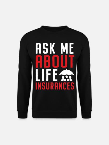 Funny Agent Broker - Unisex Sweatshirt - black