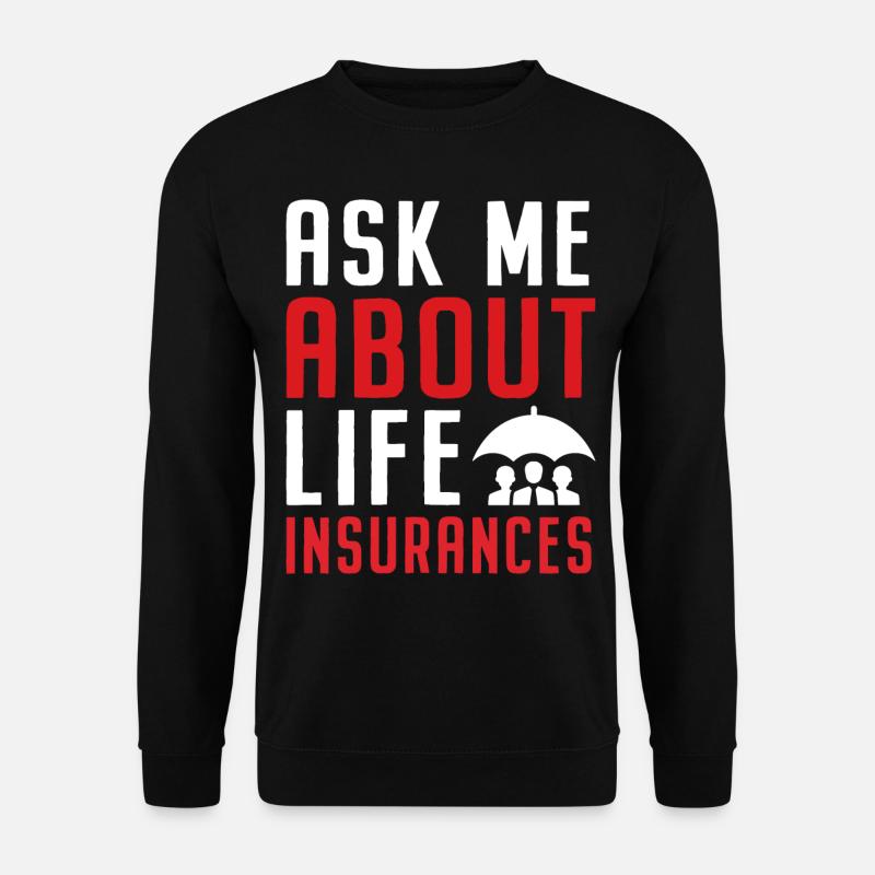 Funny Agent Broker - Unisex Sweatshirt - black