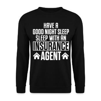 Weird broker - Unisex Sweatshirt - black - Front - Alina (178cm) & Michal (187cm)