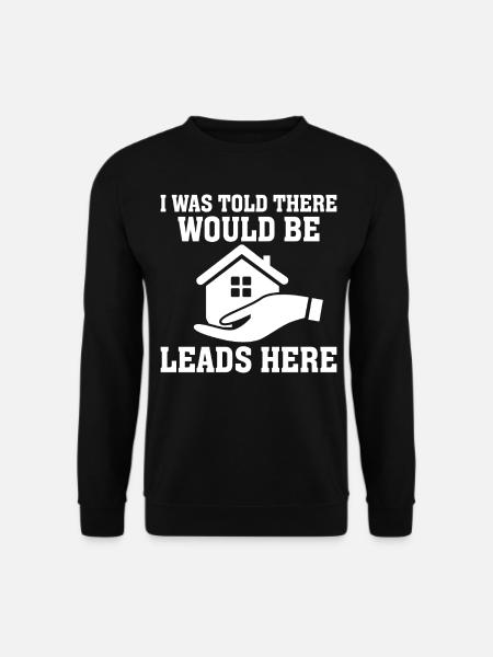Lustiger Versicherungsmakler - Unisex Pullover - Schwarz