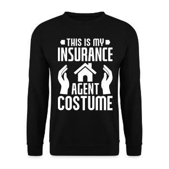 Lustiges Brokerhaus - Unisex Pullover - Schwarz - Vorne - Alina (178cm) & Michal (187cm)