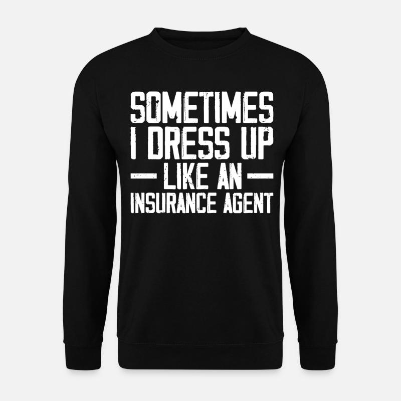 Komischer Broker - Unisex Pullover - Schwarz