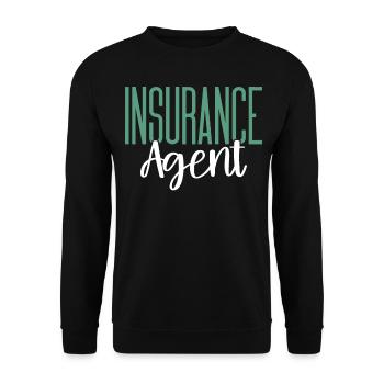 Weird broker - Unisex Sweatshirt - black - Front - Alina (178cm) & Michal (187cm)