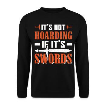 Fun Larp Live-Action RPG - Unisex Sweatshirt - black - Front - Alina (178cm) & Michal (187cm)