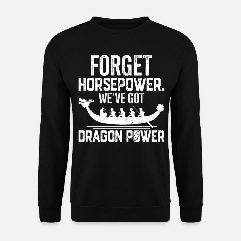 Fun dragon boat races - Unisex Sweatshirt - black