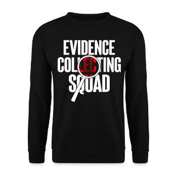 Drôle de scientifique médico-légal - Sweat-shirt Unisexe - noir - Devant - Alina (178cm) & Michal (187cm)