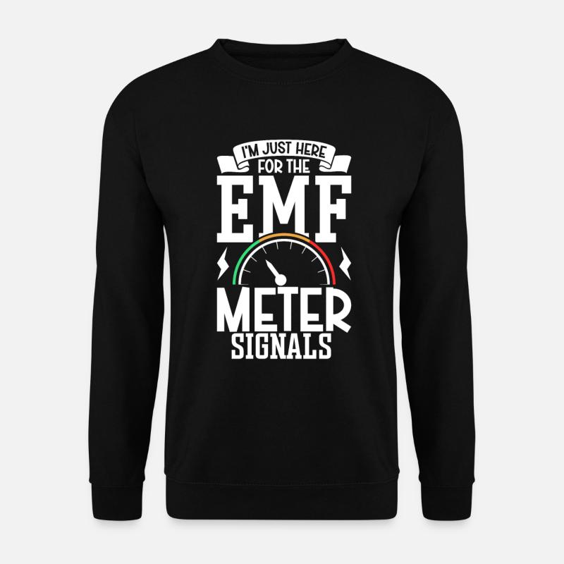 EMF Meter Signals - Ghostbusters - Unisex Sweatshirt - black