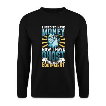 Équipement - Ghost Hunt - Sweat-shirt Unisexe - noir - Devant - Alina (178cm) & Michal (187cm)