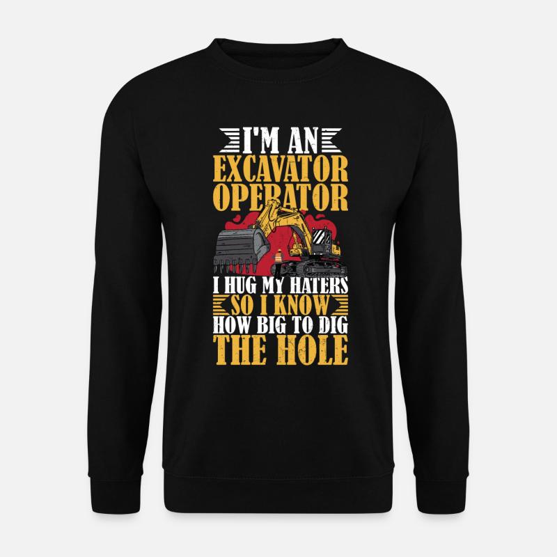 Lustige HEO - Unisex Pullover - Schwarz