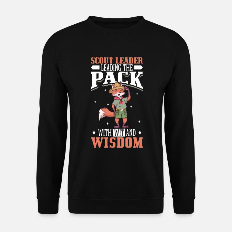 Fox - Scout Supervisor - Unisex Sweatshirt - black