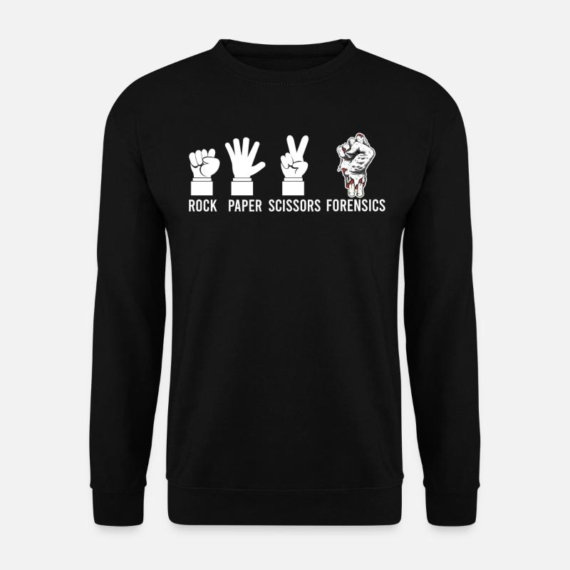 Funny coroner - Unisex Sweatshirt - black