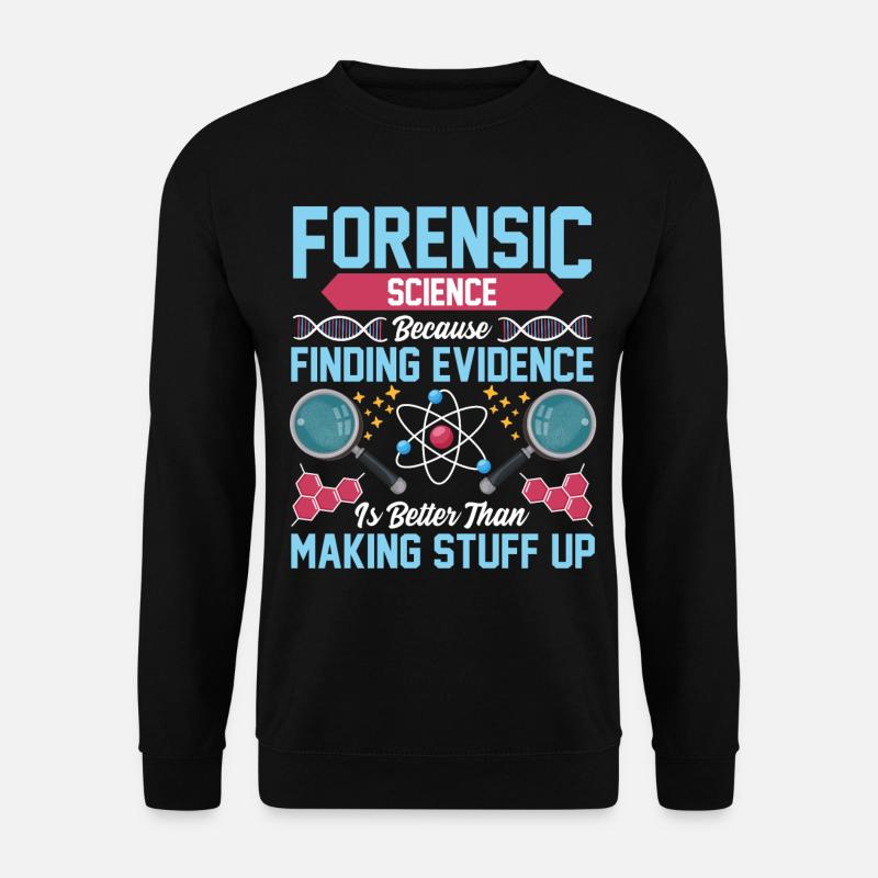 Lustiger Gerichtsmediziner - Unisex Pullover - Schwarz