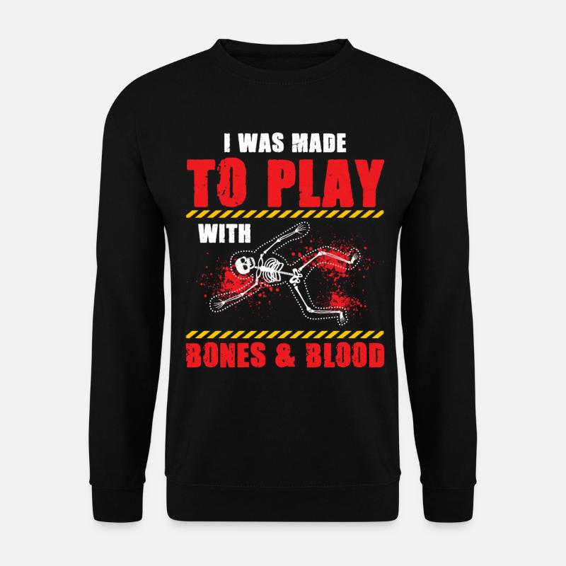 Funny Forensic Scientist Science - Unisex Sweatshirt - black
