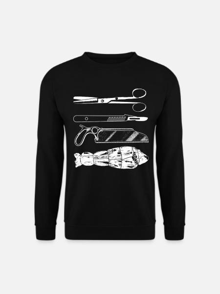 Forensic scientist Scientific He - Unisex Sweatshirt - black