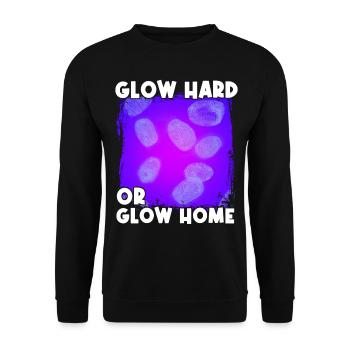 Drôle de scientifique médico-légal - Sweat-shirt Unisexe - noir - Devant - Alina (178cm) & Michal (187cm)