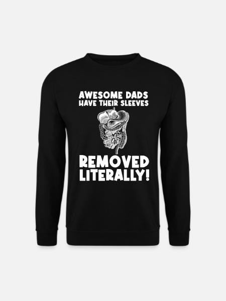 Lustige Magenhülse Bypass-Operation - Unisex Pullover - Schwarz