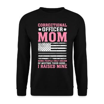 Prison - Unisex Sweatshirt - black - Front - Alina (178cm) & Michal (187cm)