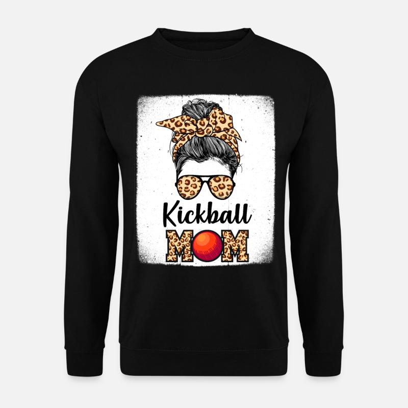 Kickball Player Mom - Unisex Sweatshirt - black
