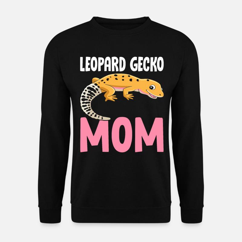Eidechsenmama Reptil - Unisex Pullover - Schwarz