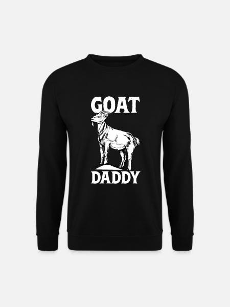 Goat owner - goat dad - Unisex Sweatshirt - black