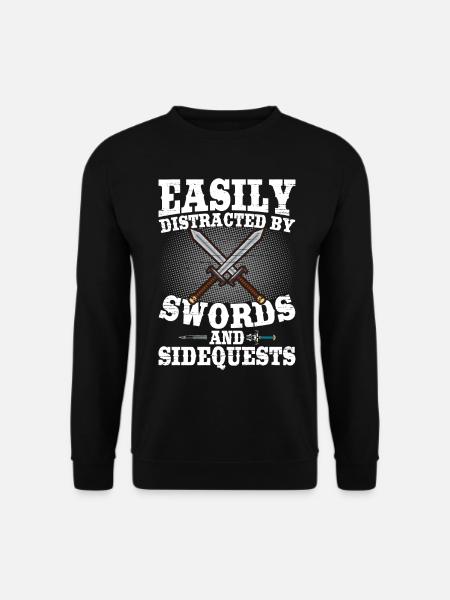 LARP Live-Action-Rollenspiele - Unisex Pullover - Schwarz