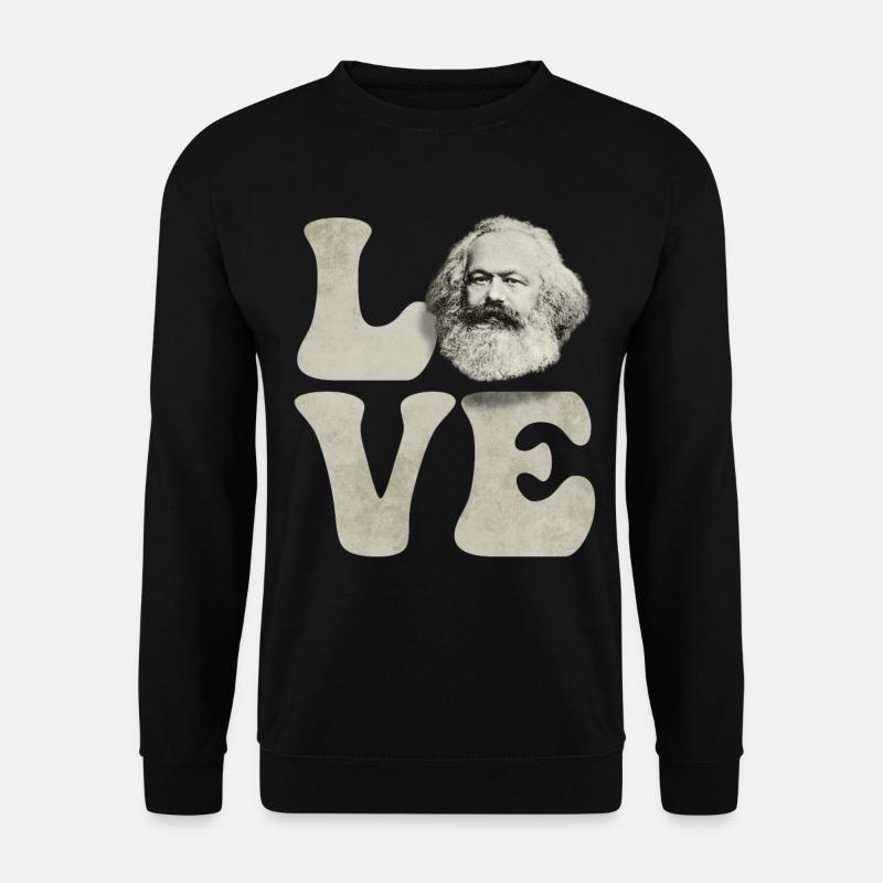 Kommunismus Kommunistisch Sozialistisch Sozialismu - Unisex Pullover - Schwarz