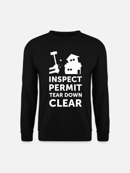 House Demolition Day - Unisex Sweatshirt - black