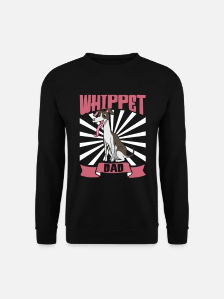 Whippet Dad - Whippet - Unisex Sweatshirt - black