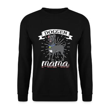Great Dane Mom - Great Dane - Unisex Sweatshirt - black - Front - Alina (178cm) & Michal (187cm)