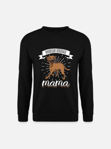 Rhodesian Ridgeback Mama - Rhodesian Ridgeback - Unisex Pullover - Schwarz