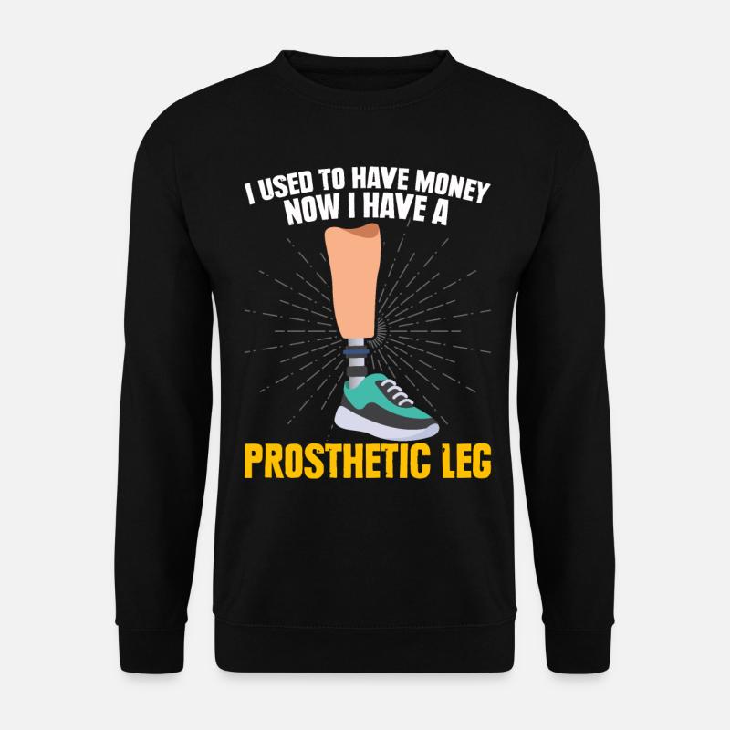 Amputee - Unisex Sweatshirt - black