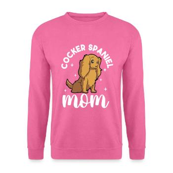 Cocker Spaniel Maman - Cocker Spaniel - Sweat-shirt Unisexe - rose - Devant
