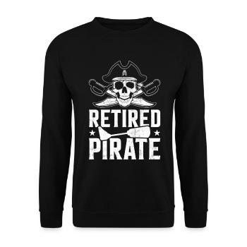 Prothèse bras-jambe amusante pour les amputés - Sweat-shirt Unisexe - noir - Devant - Alina (178cm) & Michal (187cm)