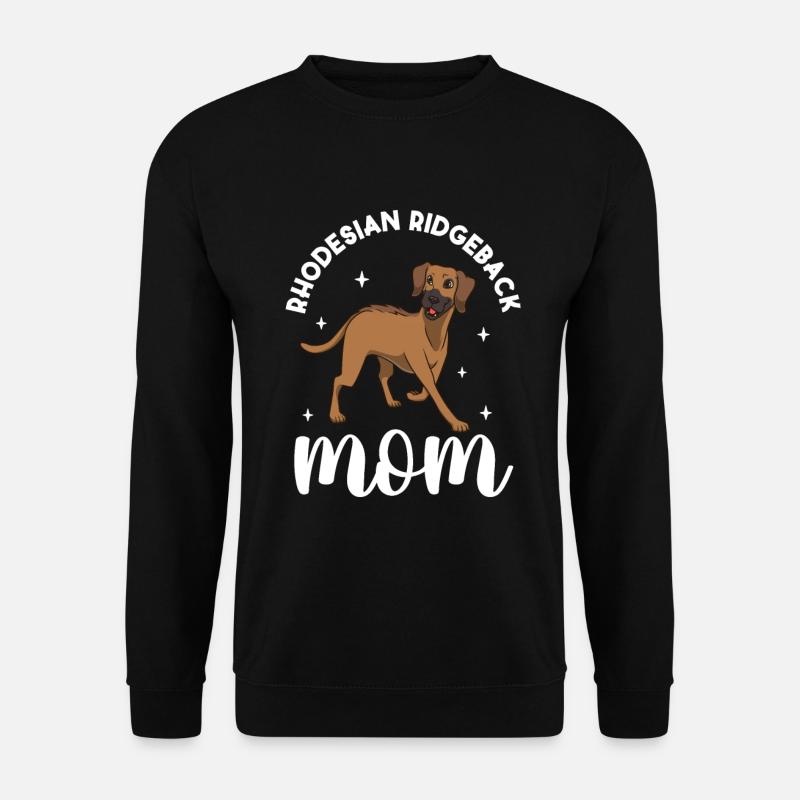 Rhodesian Ridgeback Mom - Rhodesian Ridgeback - Unisex Pullover - Schwarz