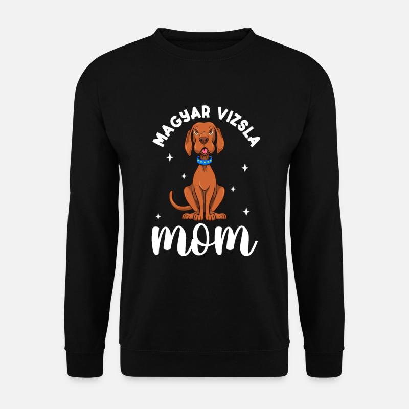 Magyar Vizsla Mom - Magyar Vizsla - Unisex Pullover - Schwarz